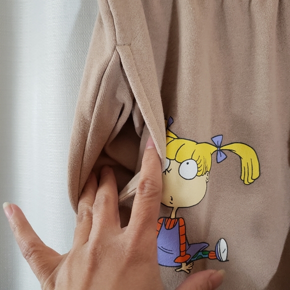 XSmall Nickelodeon Light Brown Rugrats Sweatpants - Picture 4 of 7